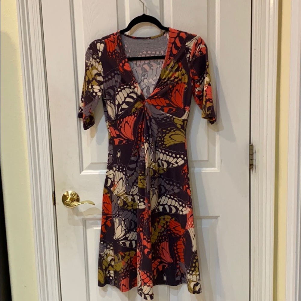 Cabi butterfly dress - S